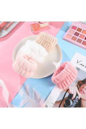 MNZ-مجموعة مزدوجة ملونة منشفة معصم غسيل عصا رياضي معصم سبا - Pistore