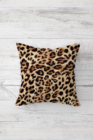 Çift Tarafı Baskılı Gizli Fermuarlı Dekoratif Yastık Kılıfı Kırlent Kılıfı Koltuk Yastık Kılıfı - Linazaitun