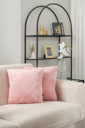 مجموعة من الأقمشة المزدوجة المزدوجة من 2 44x44 سم هدية ديكوراتية بلوش رمي وسادة غطاء وسادة قضيب - Formeya