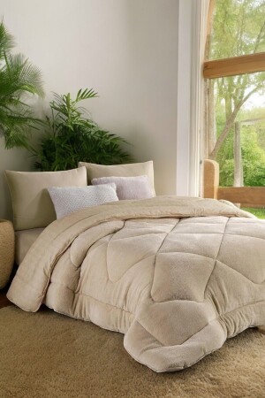 Çift Taraflı Welsoft Yorgan Çift Kişilik Battal Boy 215 x 235 - Miaselis