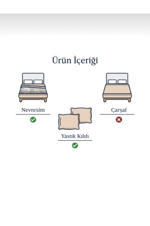 Çift Yönlü, Çift Kişilik Nevresim Seti, %100 Pamuk Siyah-gri (4 Yastıklı) Sf92917 - 4