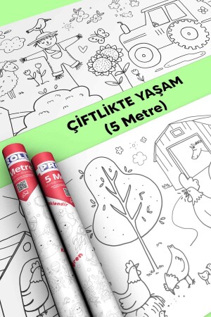 Çiftlik Hayatı Boyama Kağıdı - 4