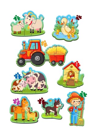 Çiftlik Hayvanları Baby Puzzle & Ilk Bebek Puzzle - 2