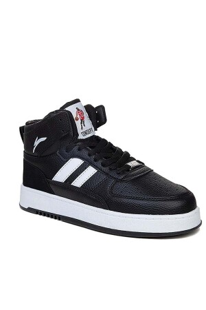 Çiğdem Consept Siyah-beyaz Bilek Boy Sneaker - Siyah Beyaz - 38 - St01611-siyah Beyaz-38 - 1