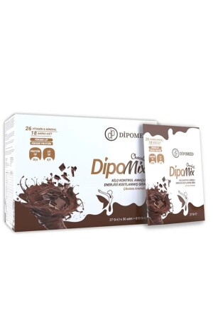 Çikolata Aromalı 27gr x 30 Adet Dipomix001Çi - 2