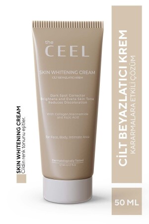 Cilt Beyazlatıcı Aydınlatıcı Glutatyonlu Leke Karşıtı Krem Kolajen- Niacinamide & Kojik Asitli 50 ml TCCBK - 2