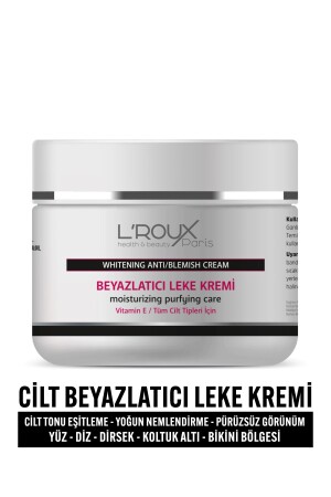 Cilt Beyazlatıcı Leke Karşıtı Nemlendirici Yüz Ve Vücut Kremi 100 ML 8462 - 2