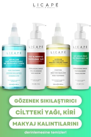 Cilt Temizleyici Paket - Licape