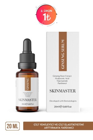 Cilt Yenilenmesine Ve Tazelenmesine Yardımcı Ginseng Serum ( Ginseng Özü %5 - Niacinamide - Ha) S0000010 - 3