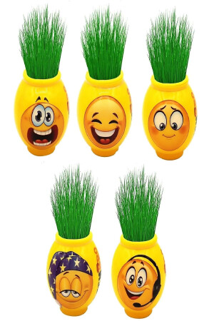 Çimoji Emojili Yeni Nesil Çim Adamlar - 24 Adet ERBY1 - 4