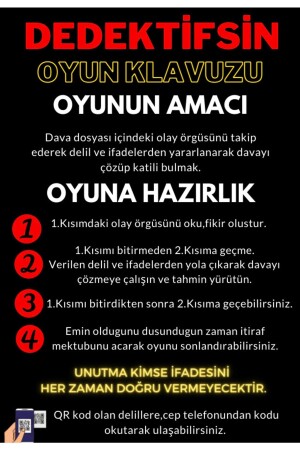 Cinayet Çözme - Dedektif Oyunu - Katil Kim Oyunu - Suçlu Kim - Suç Çözümleme Oyunu - Havuz Davası - 9