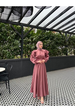 CINDY ABENDKLEID AUS HIJAB AUS GETROCKNETEN ROSEN - 1