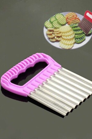 MNZ-Chips قطعة البطاطا شكل الخضروات والفواكه قصة العجين آلة - Ensa Shop