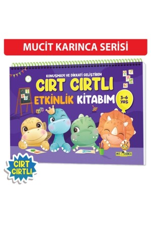 Cırt Cırtlı Etkinlik Kitabım: 3-5 Yaş Trbakıl21 - 3