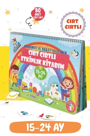 Cırt Cırtlı Etkinlik Ve Aktivite Kitabı 15-24 Ay- Konuşma Ve Dikkat Geliştiren Eğlenceli Kitap - 2