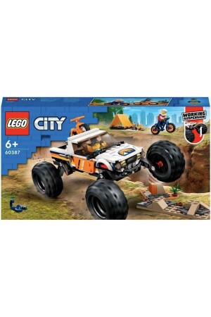 ® City 4x4 Arazi Aracı Maceraları 60387 - 6 Yaş ve Üzeri Çocuklar için Yapım Seti (252 Parça) - 4