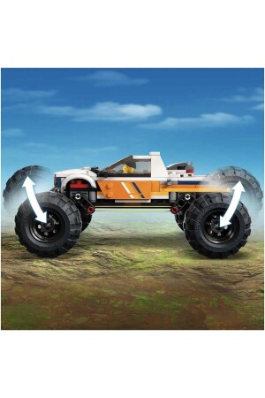 ® City 4x4 Arazi Aracı Maceraları 60387 - 6 Yaş ve Üzeri Çocuklar için Yapım Seti (252 Parça) - 6