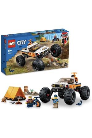 ® City 4x4 Off-Road Vehicle Adventures 60387 – Bauset für Kinder ab 6 Jahren (252 Teile) - 1