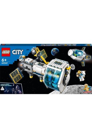 ® City Ay Uzay İstasyonu 60349 - 6 Yaş ve Üzeri Çocuklar için Oyuncak Yapım Seti (500 Parça) MP37698 - 3