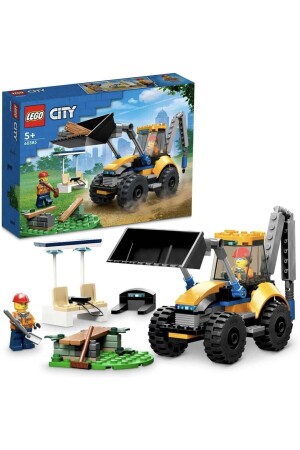 ® City Construction Digger 60385 – Spielzeug-Bauset für Kinder ab 5 Jahren (148 Teile) - 2