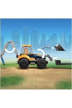 ® City Construction Digger 60385 – Spielzeug-Bauset für Kinder ab 5 Jahren (148 Teile) - 7