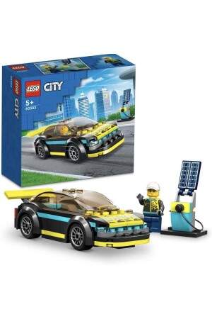 ® City Elektrikli Spor Araba 60383 - 5 Yaş ve Üzeri Çocuklar için Oyuncak Yapım Seti (95 Parça) - 1
