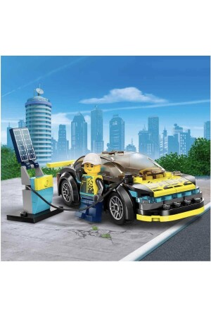 ® City Elektrikli Spor Araba 60383 - 5 Yaş ve Üzeri Çocuklar için Oyuncak Yapım Seti (95 Parça) - 4