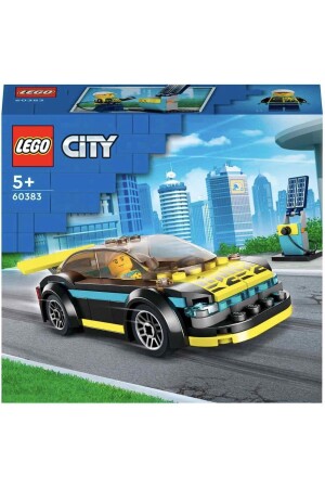 ® City Elektro-Sportwagen 60383 – Spielzeug-Bauset für Kinder ab 5 Jahren (95 Teile) - 11