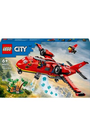 ® City Fire Rescue Plane 60413 – Bauset für Kinder ab 6 Jahren (478 Teile) - 4