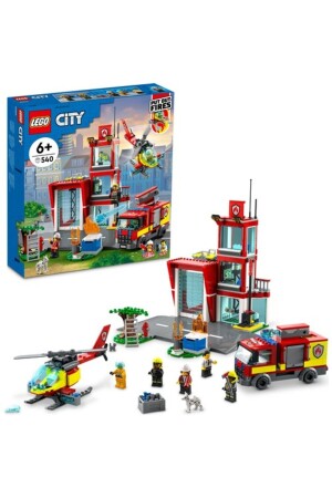 ® City Fire Station 60320 Bauset (540 Teile) - 1