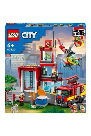 ® City Fire Station 60320 Bauset (540 Teile) - 4