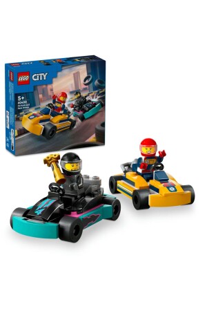 ® City Go Kartlar ve Yarış Sürücüleri 60400 - 5 Yaş ve Üzeri İçin Yapım Seti (99 Parça) - 2