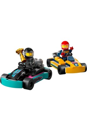 ® City-Gokarts und Rennfahrer 60400 – Bauset für Kinder ab 5 Jahren (99 Teile) - 3