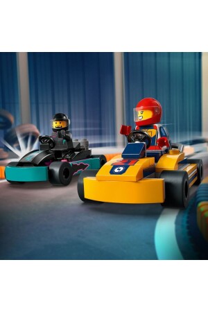 ® City-Gokarts und Rennfahrer 60400 – Bauset für Kinder ab 5 Jahren (99 Teile) - 5