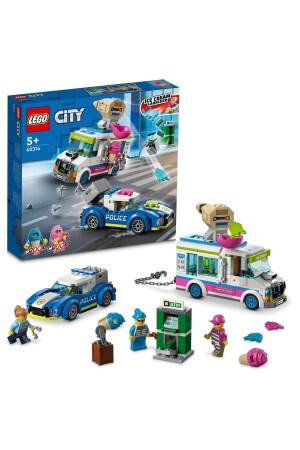 ® City Ice Cream Truck Police Chase 60314 Bauset (317 Teile) - 1