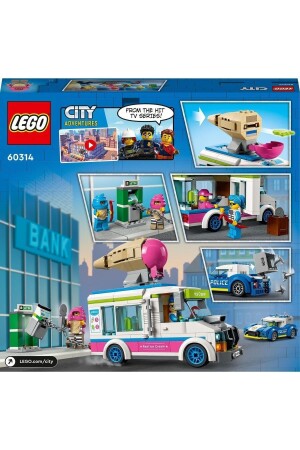 ® City Ice Cream Truck Police Chase 60314 Bauset (317 Teile) - 5