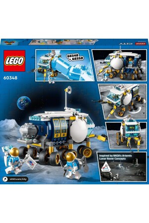 ® City Lunar Vehicle 60348 – Weltraumspielzeug-Bauset für Kinder ab 6 Jahren (275 Teile) S29507 - 5