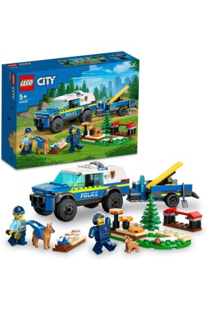 City Mobil Polis Köpeği Eğitimi 60369-5 Yaş Ve Üzeri Çocuklar Için Oyuncak Yapım Seti (197 PARÇA) Lego 60369 - 1