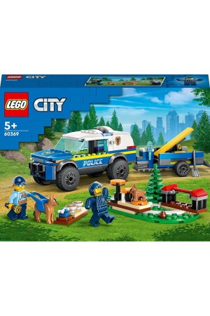 City Mobil Polis Köpeği Eğitimi 60369-5 Yaş Ve Üzeri Çocuklar Için Oyuncak Yapım Seti (197 PARÇA) Lego 60369 - 3