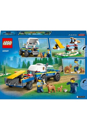 City Mobil Polis Köpeği Eğitimi 60369-5 Yaş Ve Üzeri Çocuklar Için Oyuncak Yapım Seti (197 PARÇA) Lego 60369 - 4