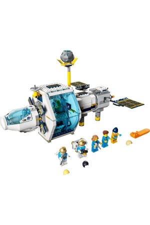 ® City Moon Raumstation 60349 – Spielzeugbauset für Kinder ab 6 Jahren (500 Teile) - 4