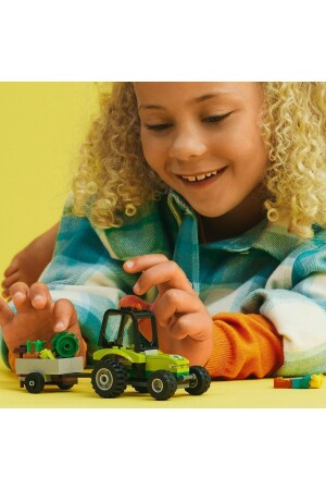® City Park Traktörü 60390 - 5 Yaş ve Üzeri Çocuklar için Oyuncak Yapım Seti (86 Parça) LEGO 60390 - 8
