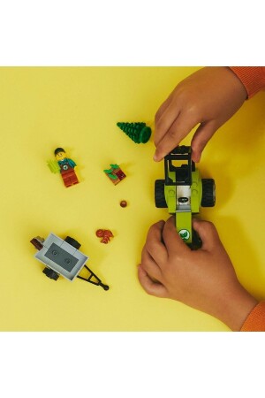 ® City Park Traktörü 60390 - 5 Yaş ve Üzeri Çocuklar için Oyuncak Yapım Seti (86 Parça) LEGO 60390 - 9