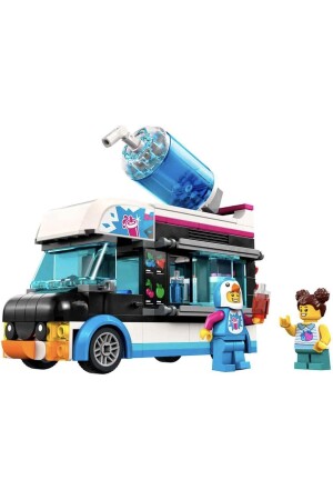 ® City Penguen Buzlaş Arabası 60384 - 5 Yaş ve Üzeri Çocuklar için Oyuncak Yapım Seti(194 Parça) Lego 60384 - 2
