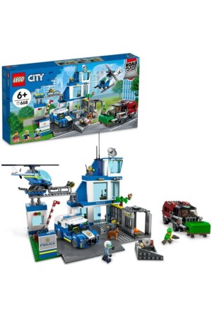 ® City Police Station 60316 Bauset (668 Teile) - 2