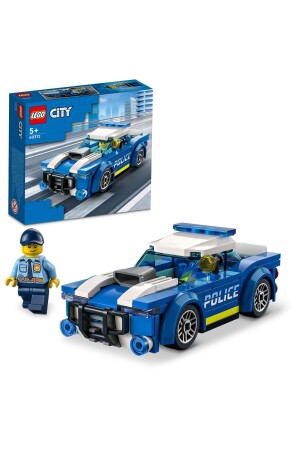 ® City Polis Arabası 60312-5Yaş ve Üzeri Çocuklar için Tasarlanmış Oyuncak Yapım Seti (94 Parça) RS-L-60312 - 1