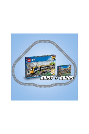 ® City Rails 60205 – Spielzeugbauset für Kinder (20 Teile) U297724 - 7