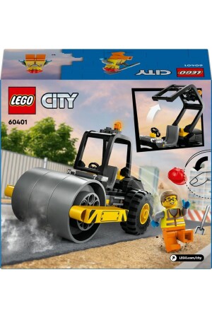 ® City Road Roller 60401 – Bauset für Kinder ab 5 Jahren (78 Teile) - 5