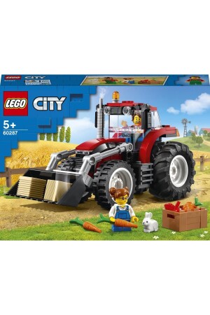 ® City Traktör 60287 Yapım Seti; Çocuklar için Harika bir Oyuncak (148 Parça) - 4