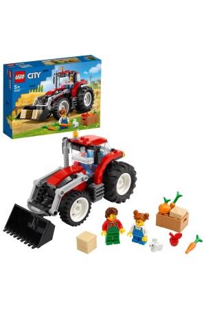 ® City Traktör 60287 Yapım Seti; Çocuklar için Harika bir Oyuncak (148 Parça) U334143 - 1